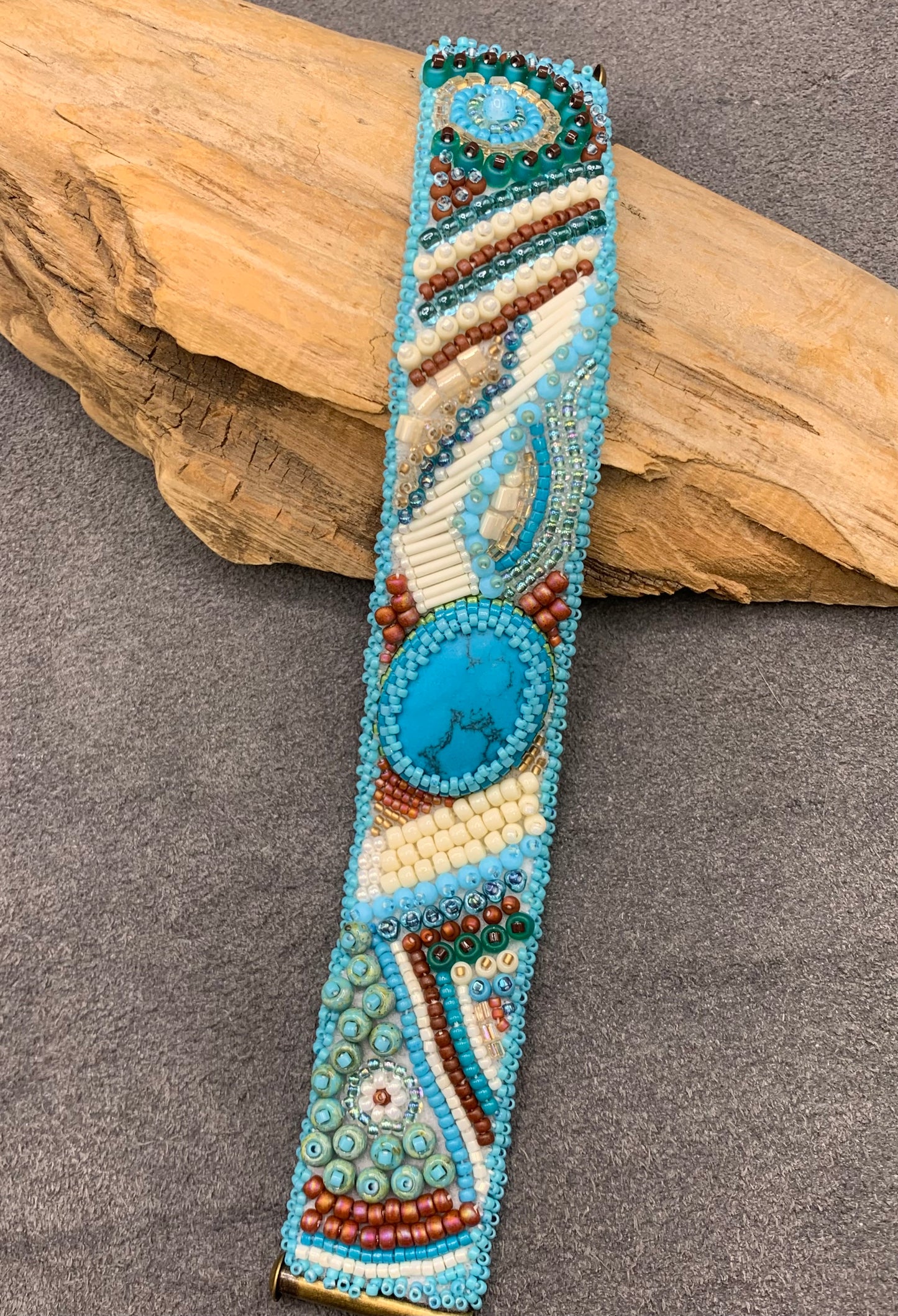 Workshop, Bead Embroidery Bracelet