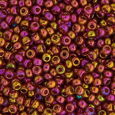 11-301, Miyuki 22g Dark Topaz Rainbow Gold Luster 11-301, Miyuki 22g Dark Topaz Rainbow Gold Luster