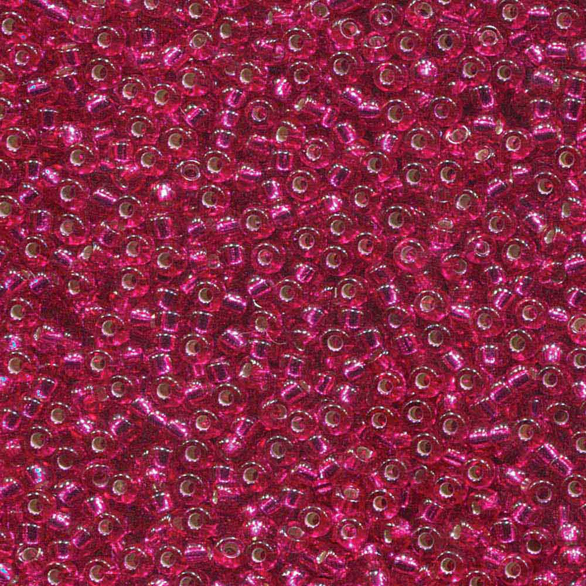 11-1436, Miyuki 22g Silver Lined Raspberry