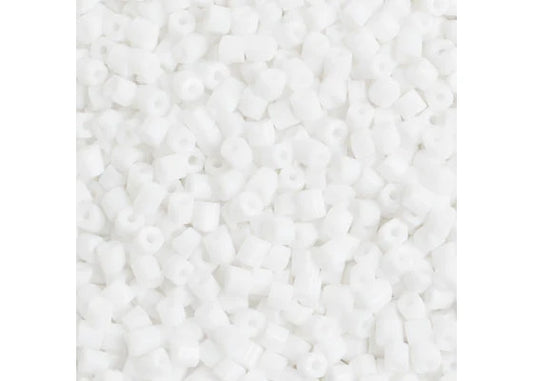 10C-03050, Czech 2 Cut 22g Chalk White