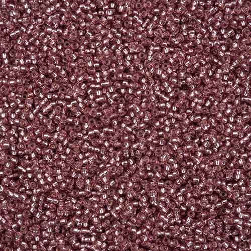 11-43286 Czech 22g Silver Lined Plum SOLGEL