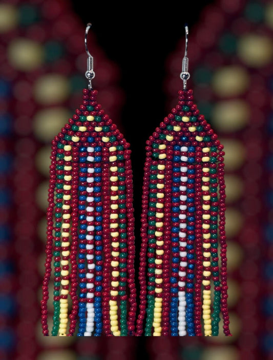 Workshop, Metis Sash Fringe Earrings