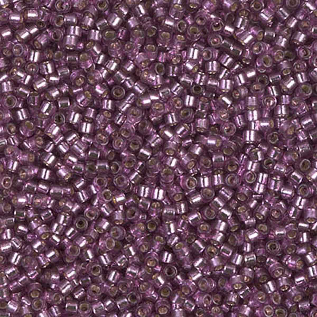 DB00-2169, Miyuki 5.2g Silver Lined Duracoat Lilac