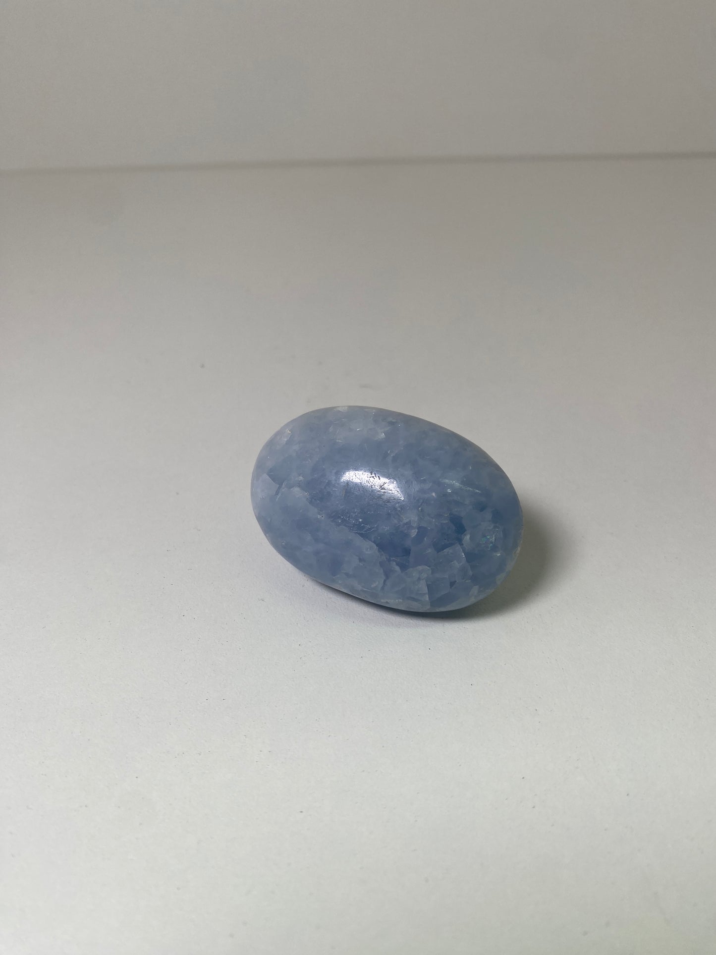 Angelite - Palm Stone