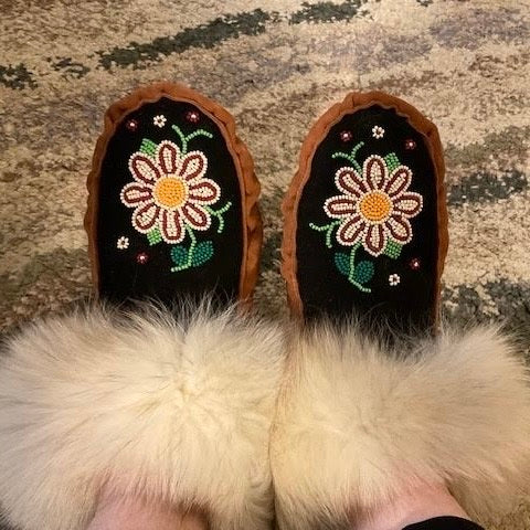 Workshop, Moccasin Making