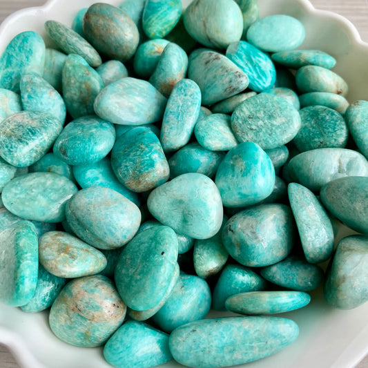 Amazonite, Tumbled