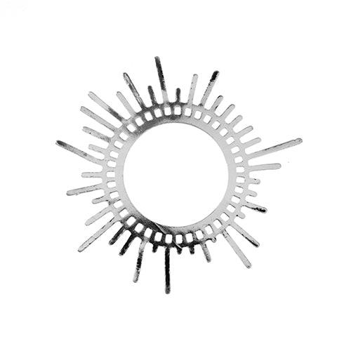 Beadwork Finding - Sun, 42x45mm per pair - PoCo Inspired