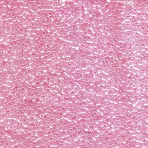 DB00-0245, Miyuki 5.2g Medium Pink Lined Crystal - PoCo Inspired