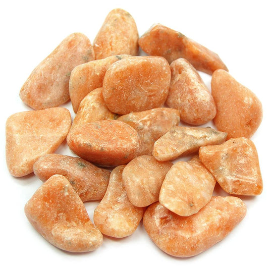 Orange Calcite - Pocket Stone - PoCo Inspired