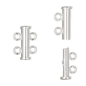 Tube Clasp -  2 Strand, 3pc