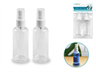 Plastic Bottles, 2oz Pump Spray 2pk