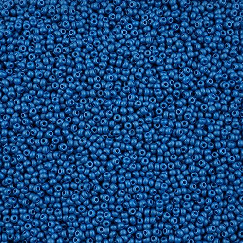10-42120, Czech 22g PermaLux Dyed Chalk Blue - PoCo Inspired