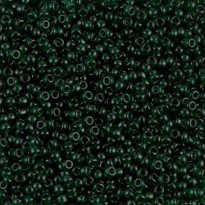 11-156F, Miyuki 22g Matte Transparent Emerald - PoCo Inspired