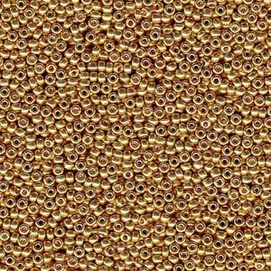15-4202, Miyuki 8.2g Duracoat Galvanized Gold