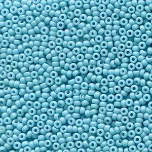 15-4478, Miyuki 8.2g Duracoat Opaque Dyed Aqua Blue