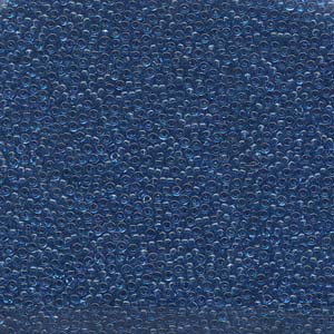 15-149, Miyuki 8.2g Transparent Capri Blue