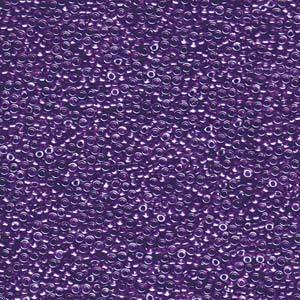 15-1531, Miyuki Sparkle Purple Lined Crystal