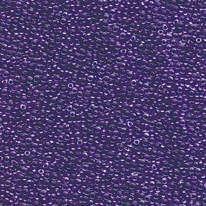 15-1558, Miyuki 8.2g Sparkle Violet Lined Crystal