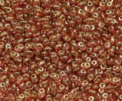 Red Clay Luster - SuperDuo, 2.5x5mm 22g