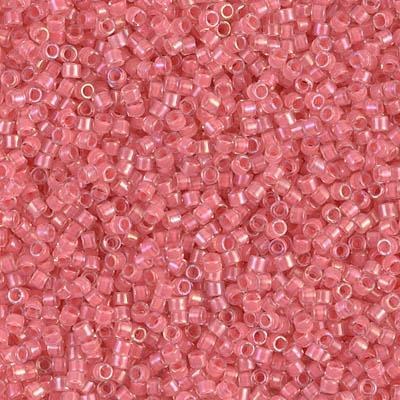 DB00-0070, Miyuki 5.2g Rose Pink Lined Crystal AB