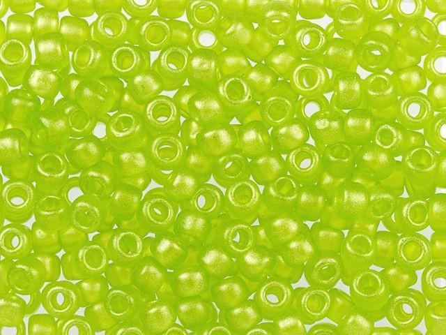 6-Y620, Toho 20g Sueded Gold Transparent Lime