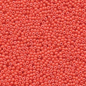 11-03651, Czech 22g Opaque Coral