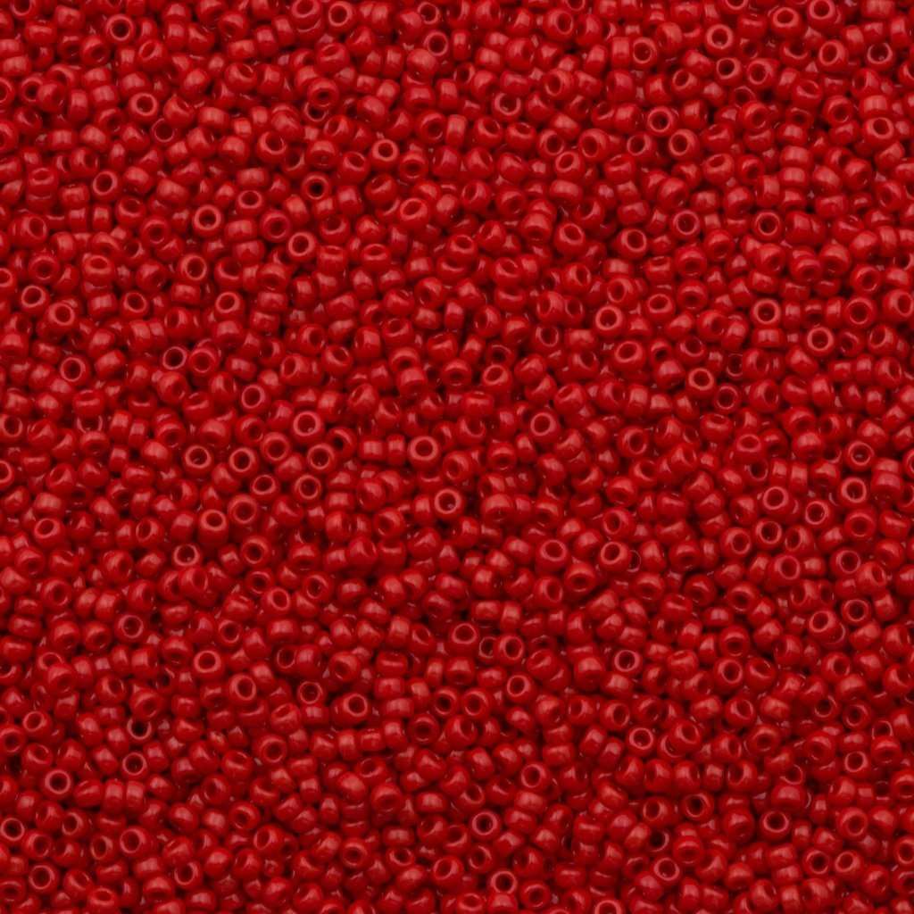 11-34914, Czech 22g Opaque Dark Red