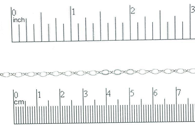 CH245, Petite Cable Chain - Per Foot