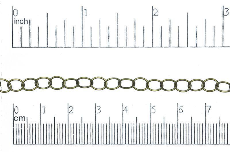 CH2600, Oval Cable Chain - Per Foot