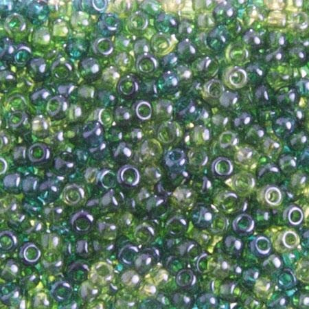 10-02010, Czech 22g Seagreen Luster Mix