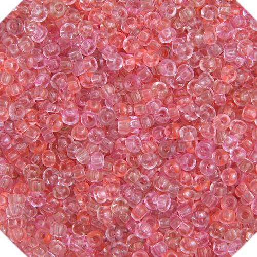 10-02014, Czech 22g Transparent Pink Mix