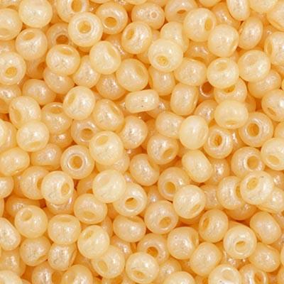 11-35018, Czech 22g Opaque Ivory Pearl