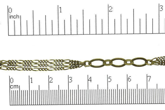 CH60, Hammered Oval Chain - Per Foot
