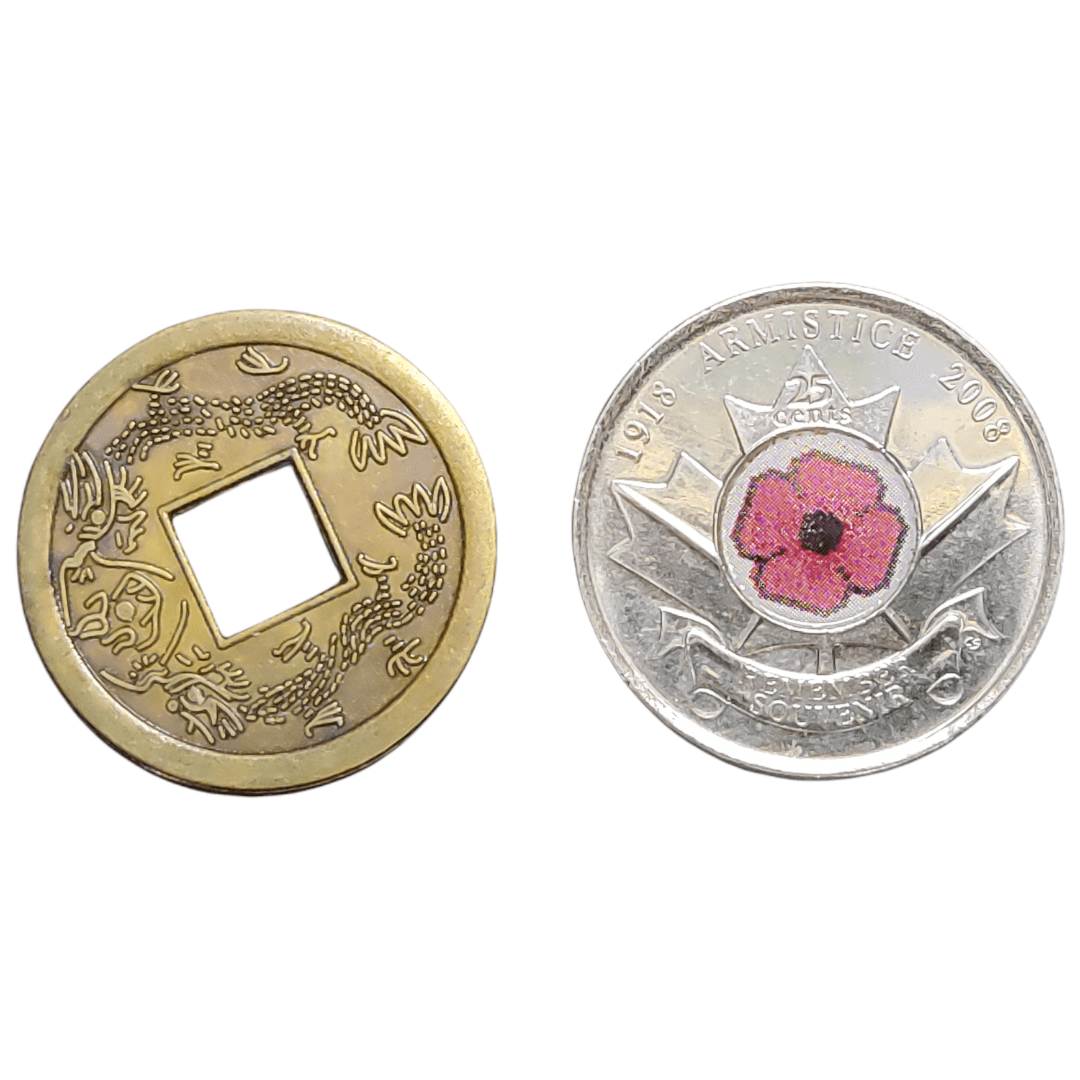 Chinese Lucky Coin, 25mm