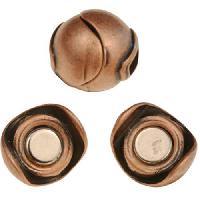 Magnet Clasp, Sphere - 5mm Flat