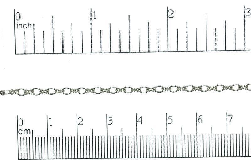 CH245, Petite Cable Chain - Per Foot