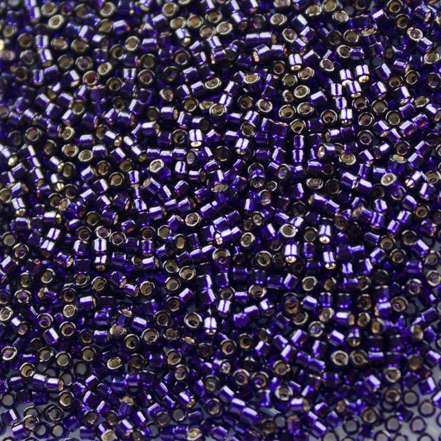 DB00-0609, Miyuki 5.2g Silver Lined Dark Purple