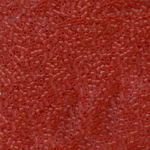 DB00-0779, Miyuki 5.2g Dyed Matte Transparent Salmon