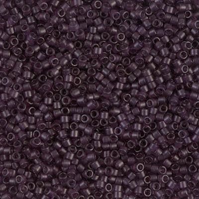 DB00-0784, Miyuki 5.2g Dyed Matte Transparent  Dk Purple