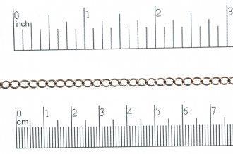 CH150, 4mm Curb Chain - Per Foot