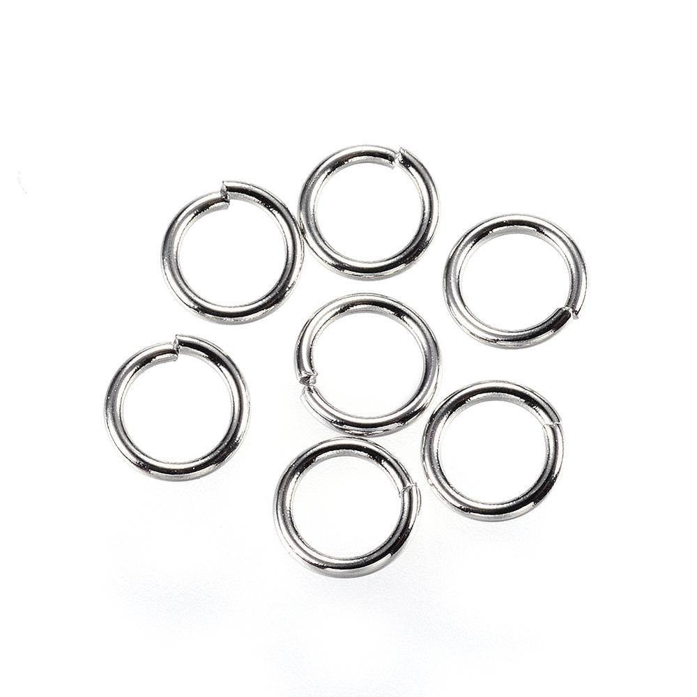 Jump Ring, 6mm Open 925