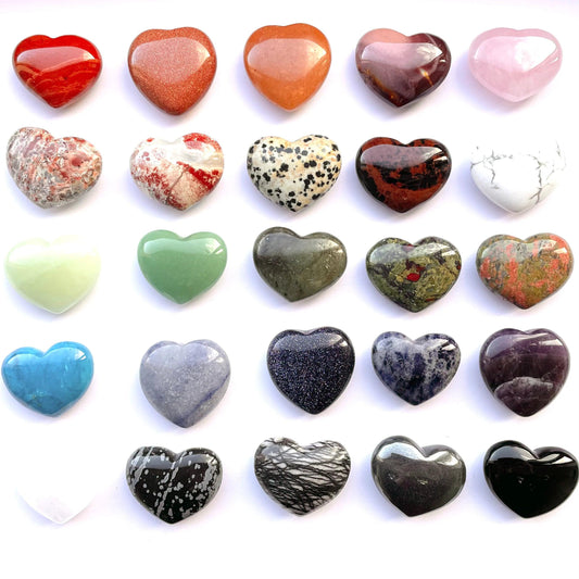 Heart Palm Stone, Various - PoCo Inspired