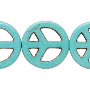 Howlite, "Turquoise" - Focal