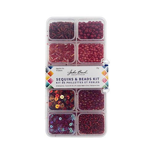 Sequins & Seed Bead Assortment Kit - 81g - PoCo Inspired